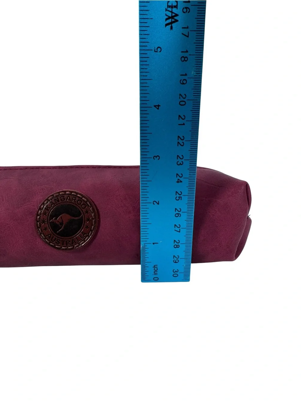 I Love AUS Kangaroo Australia Pencil Case Pouch Purple